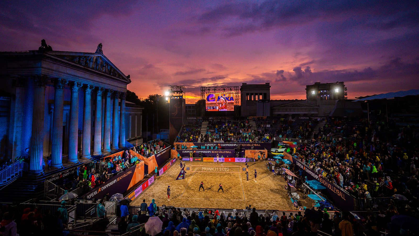 Premiere for GLP’s new ArenaLED System at the European Championships in Munich