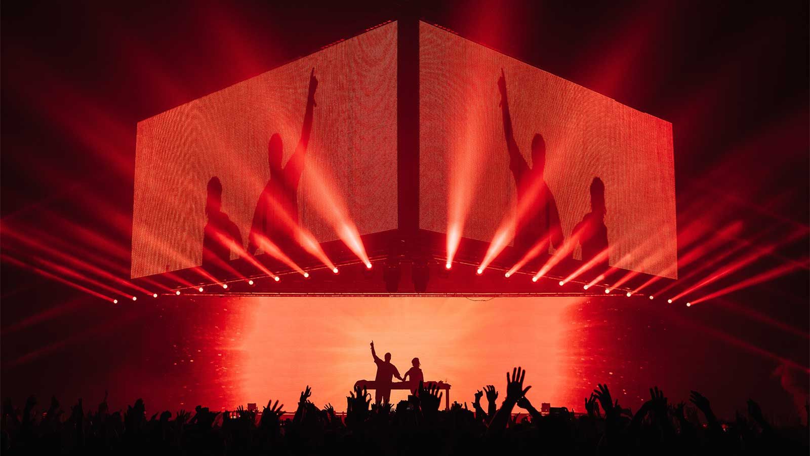 GLP fixtures worked to the max for Axwell & Ingrosso