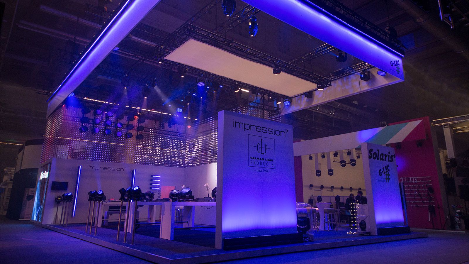 GLP makes waves at PL+S with integrated pixel-mapped lightshows