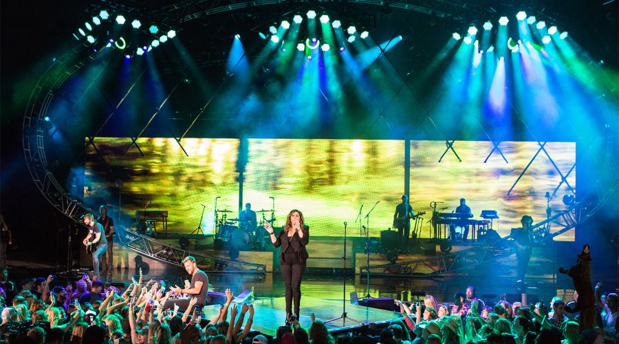 Concert debut for GLP X4 Bar 20 with Lady Antebellum