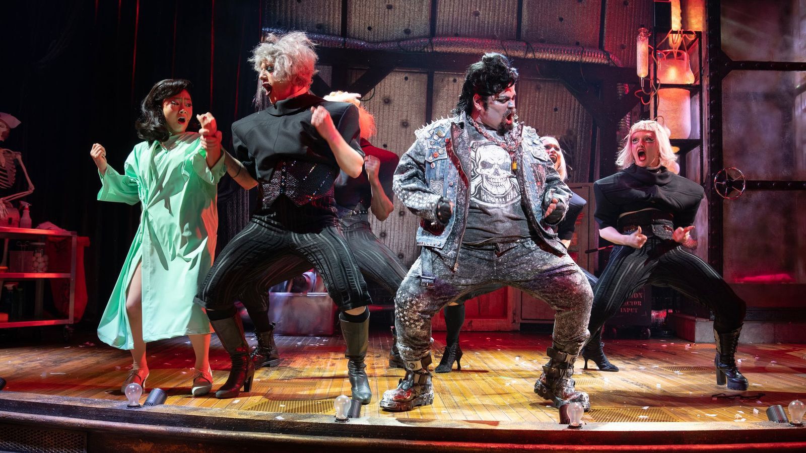 GLP X5 Dot Wash makes Broadway debut on The Rocky Horror Show