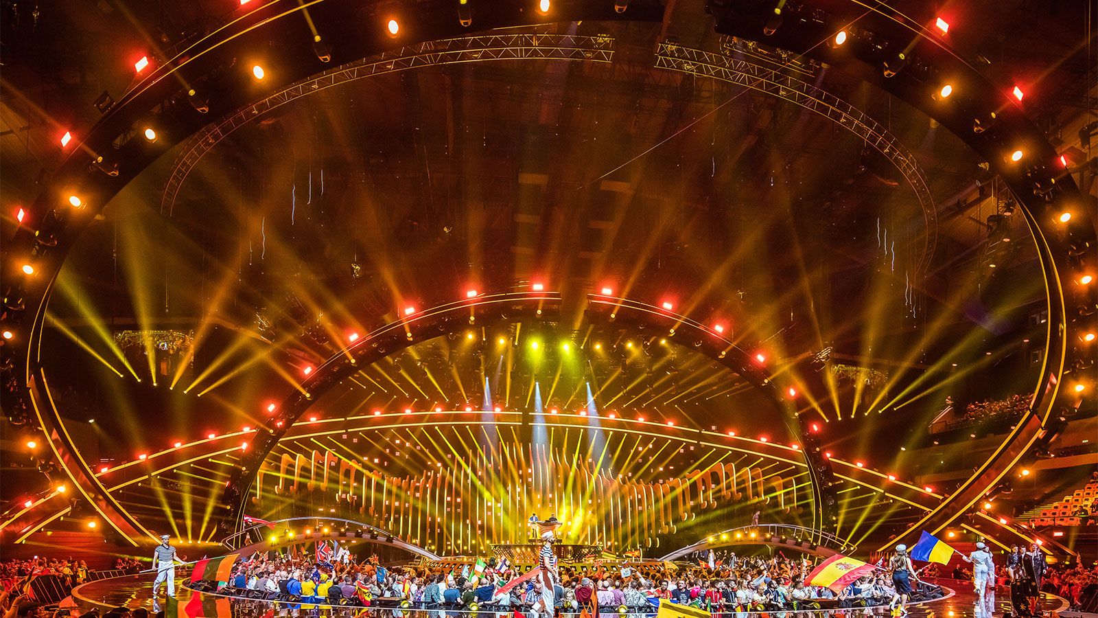 TV Premiere in Lisbon – 64 KNV Arc from GLP at ESC 2018