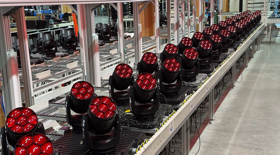 Kaiser Showtechnik vertraut auf GLPs impression X5 Serie