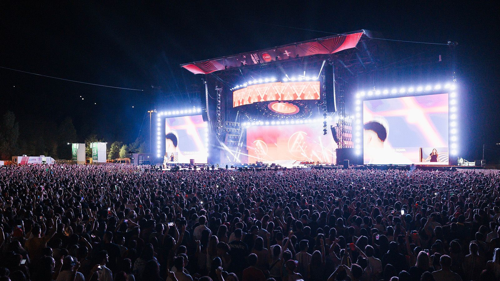 Coca-Cola Music Experience in Madrid mit über 300 GLP-Scheinwerfern