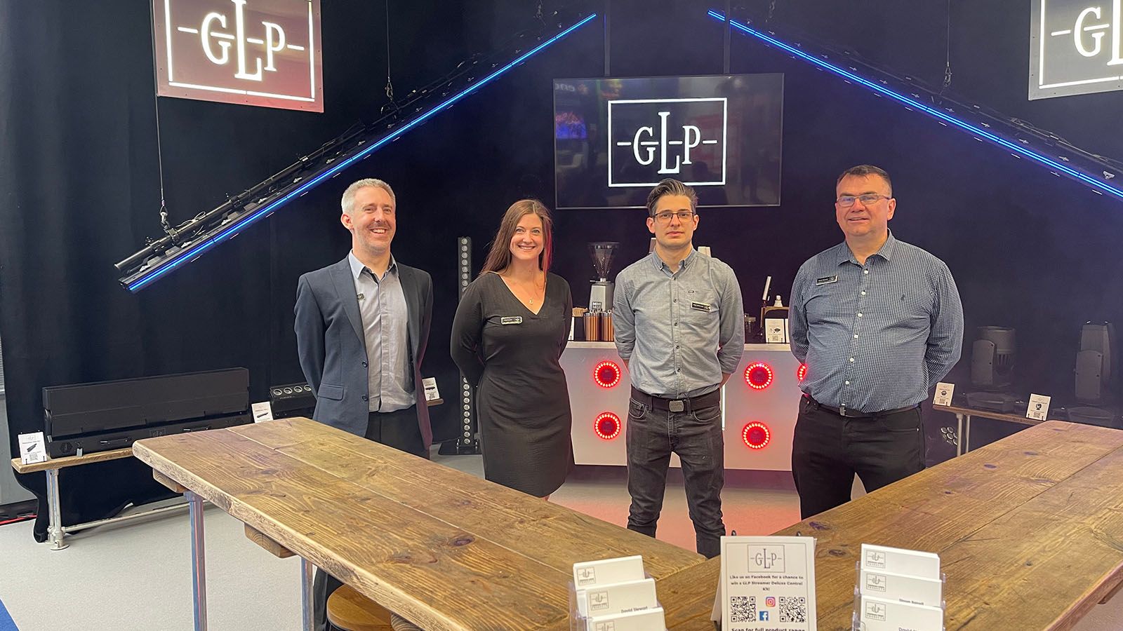 GLP welcomes PLASA audience with a blinding display