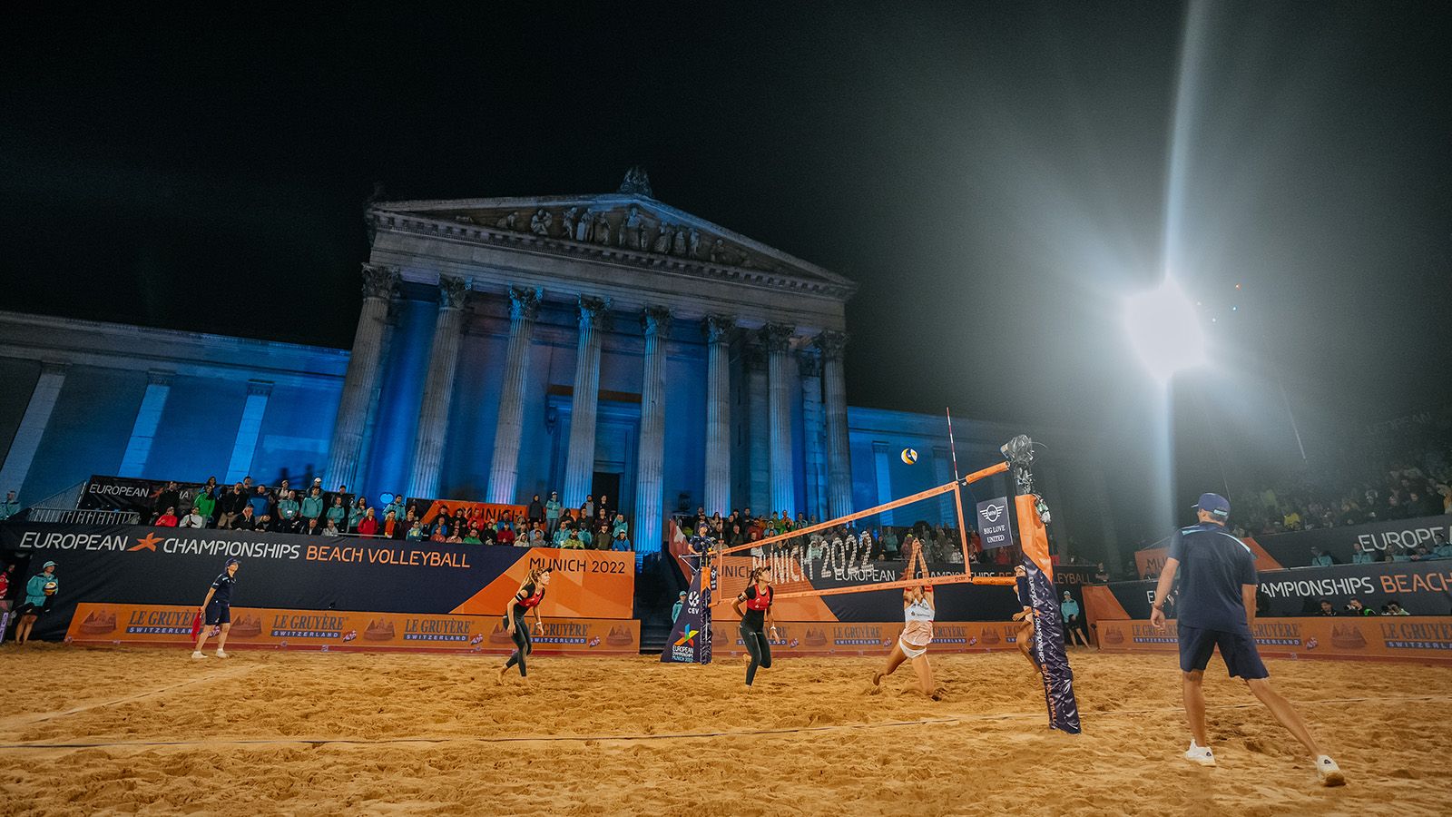 Premiere für GLPs neues ArenaLED-System bei den European Championships in München