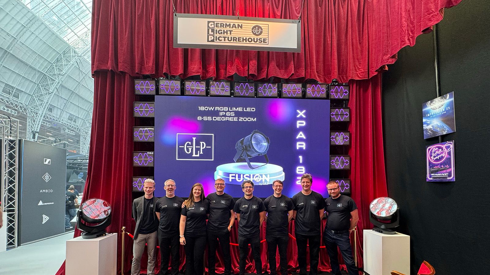 GLP ‘vintage picturehouse’ concept the perfect foil for JDC2 IP’s PLASA showcase