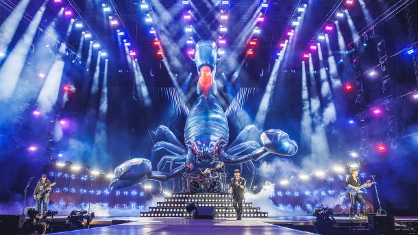 Scorpions celebrate 60th anniversary at Hanover stadium