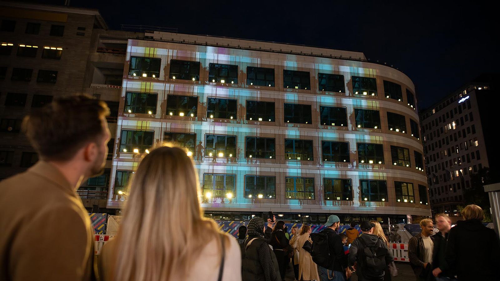 GLP unterstützt das Essen Light Festival 2023 mit wetterfesten Scheinwerfern