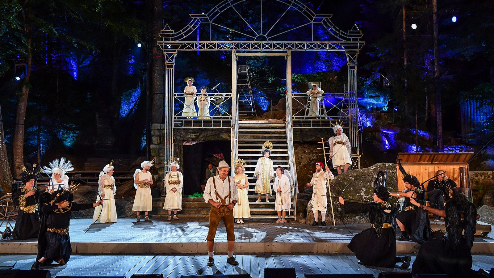 Theatre between the rocks: Luisenburg festival opts for weatherproof spots from FUSION by GLP