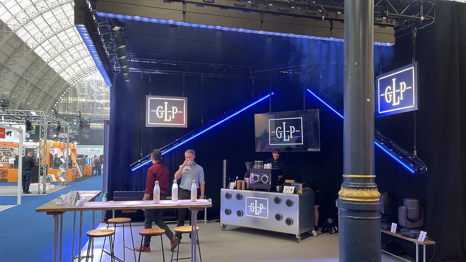 GLP welcomes PLASA audience with a blinding display