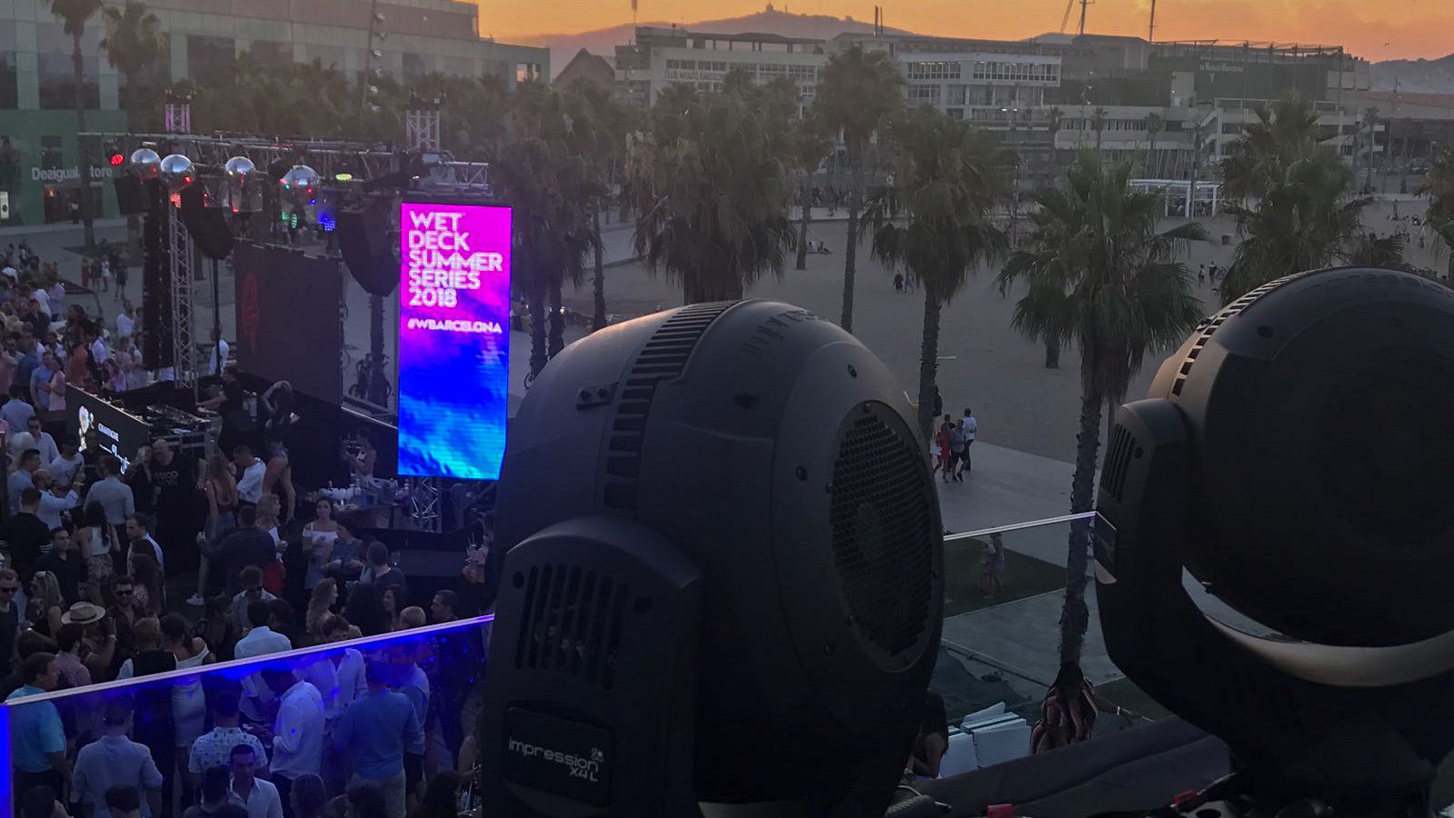 GLP Makes a Splash in Barcelona at WET DECK Summer Series