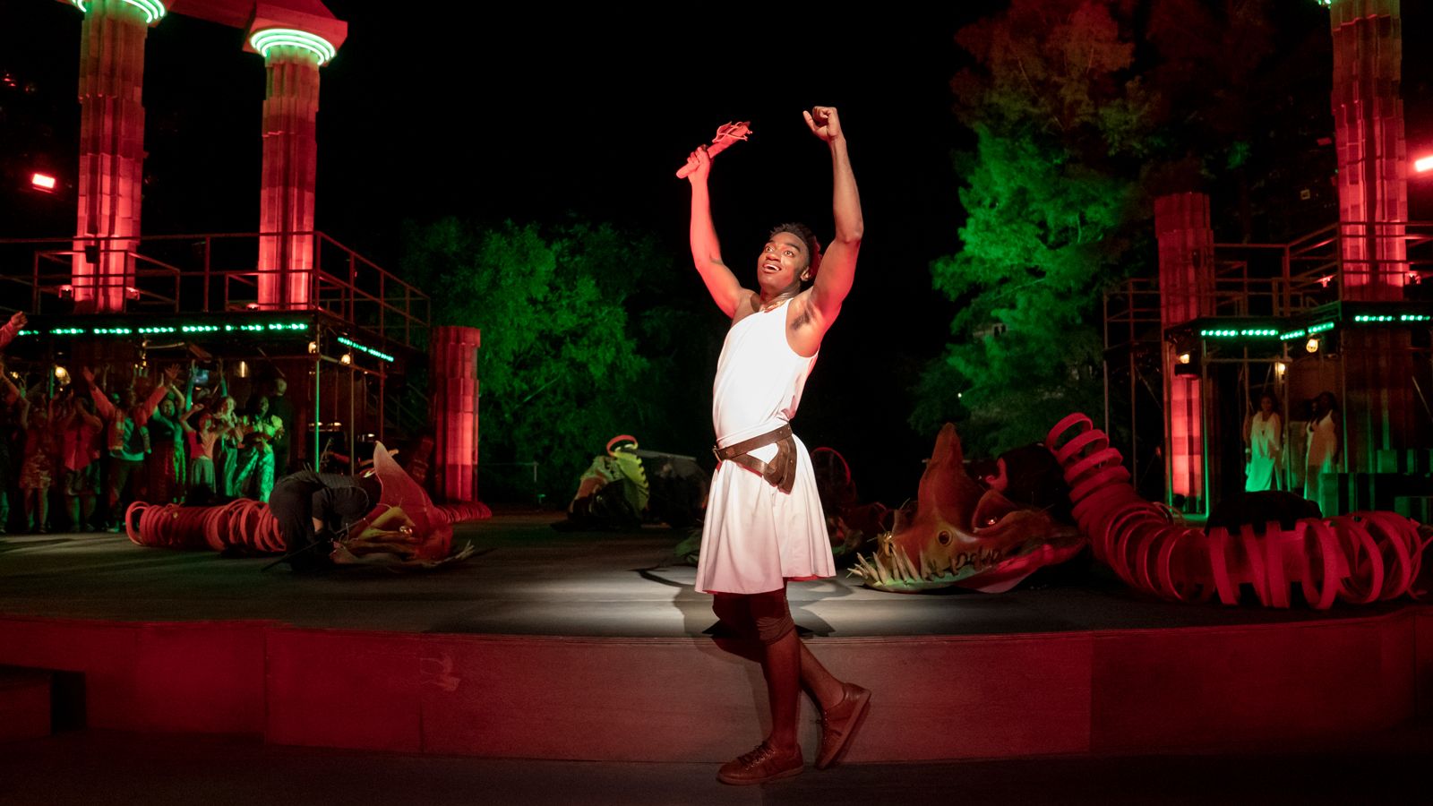 FUSION by GLP Scheinwerfer beleuchten Hercules the Musical