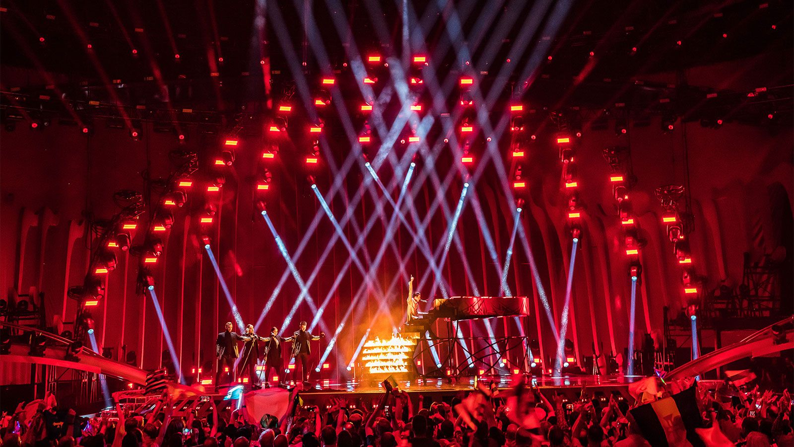TV Premiere in Lisbon – 64 KNV Arc from GLP at ESC 2018