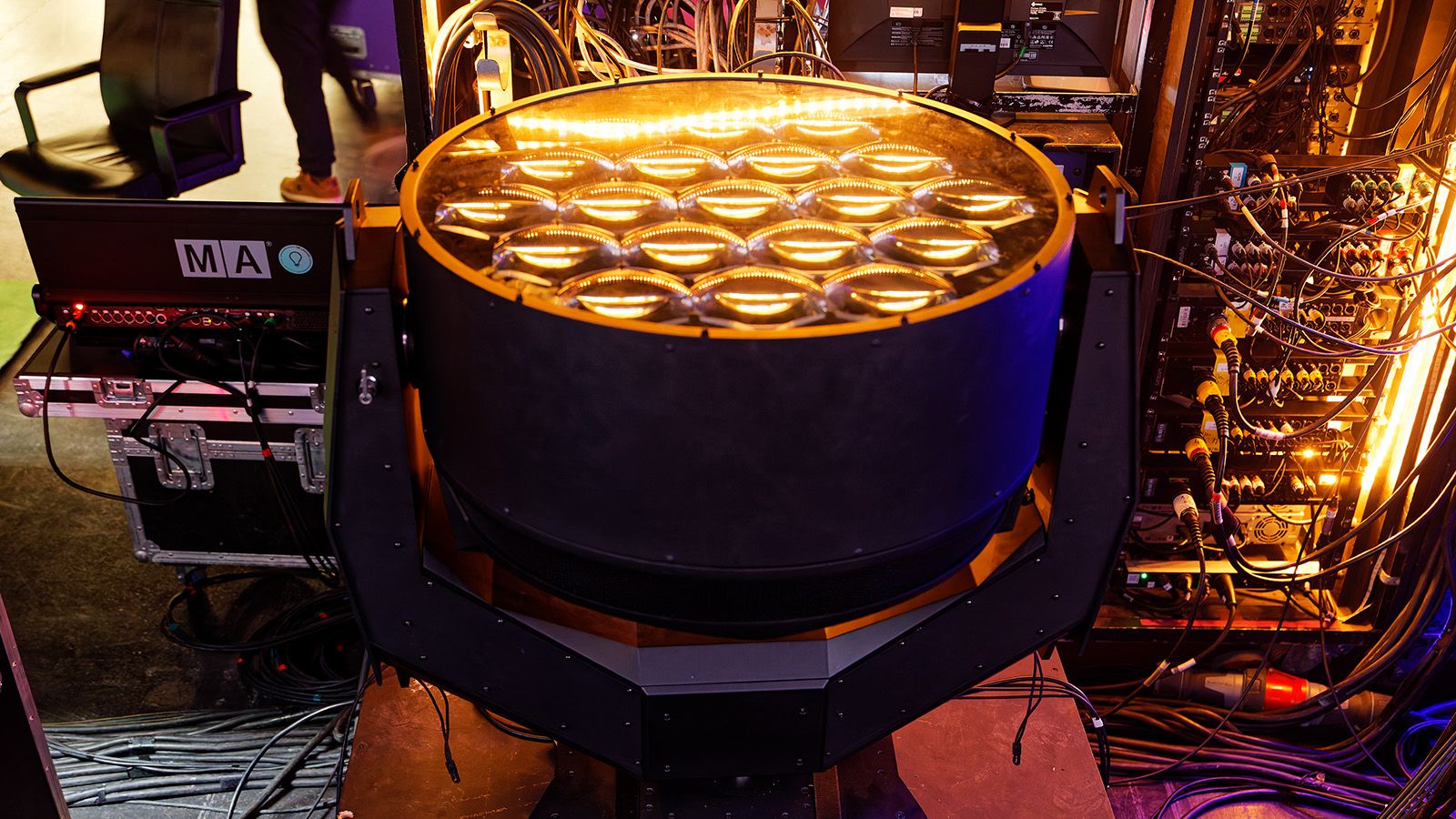 Tour premiere for the world’s first LED FatBeam: GLP’s MAD MAXX ensures big moments on Cro’s Cronicles tour