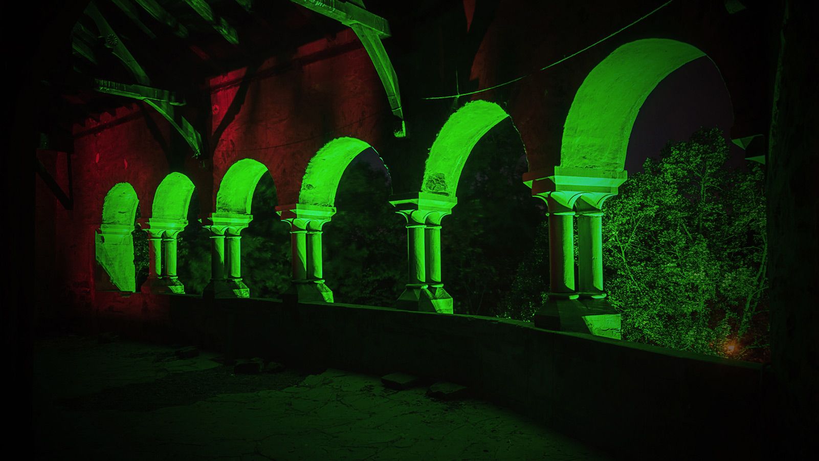 Schloss Burg Seen in a new light with GLP