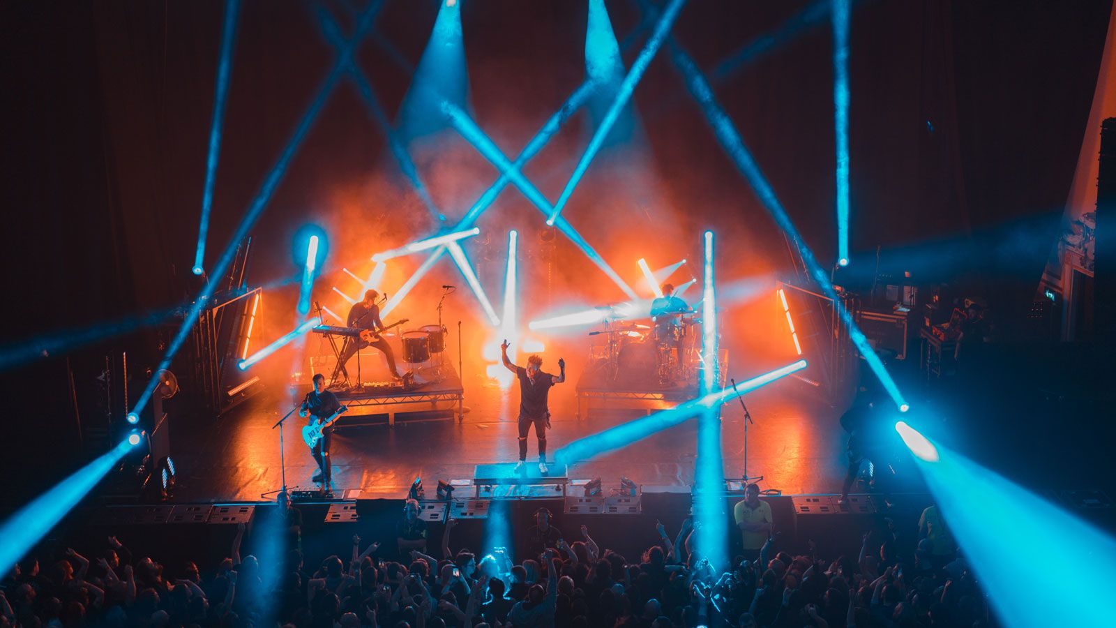 Papa Roach on tour with GLP impression and JDC1 strobes