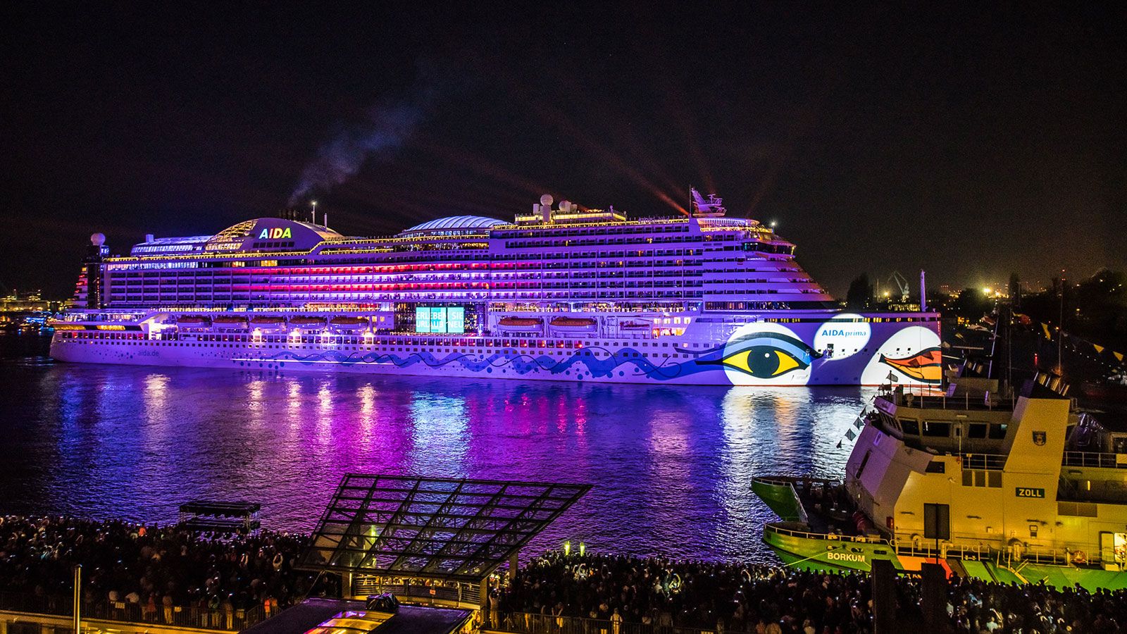AIDAprima christening with GLP and Björn Hermann