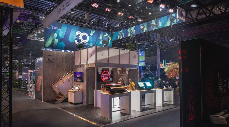 GLP zeigt Innovationen im neuen, nachhaltigen Standdesign auf der ISE 2025