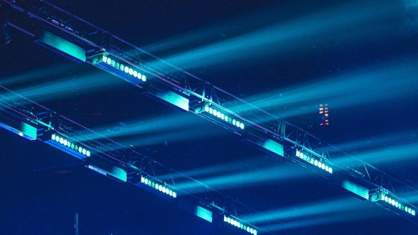 GLP JDC1 and impression FR10 Bar enhance stage design for RAF Camora