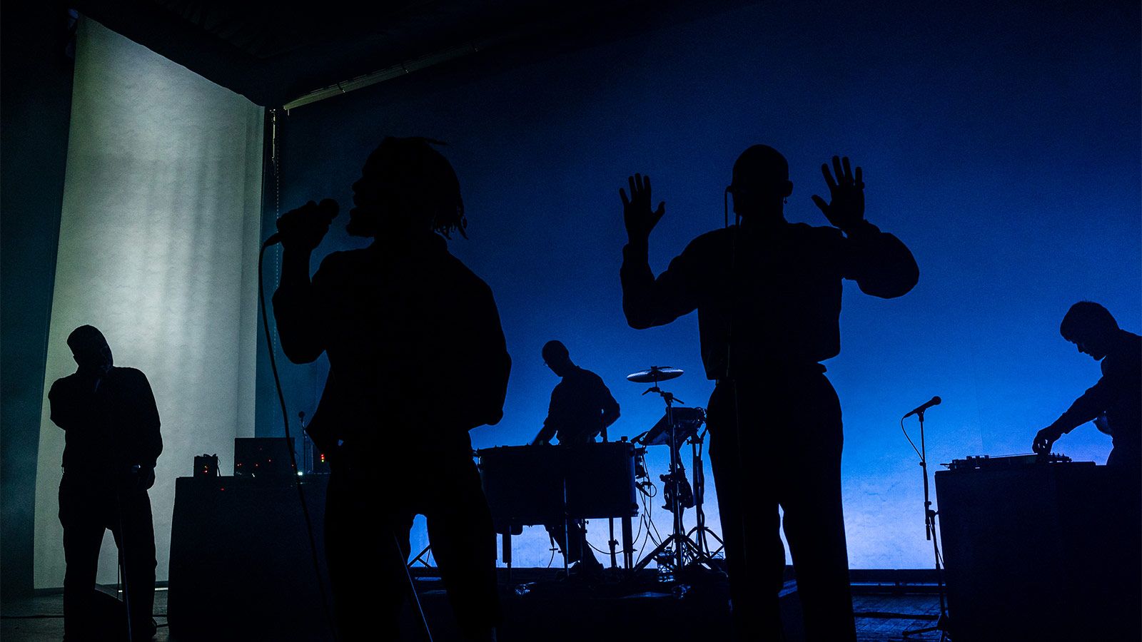 JDC1s create forced perspective for Young Fathers