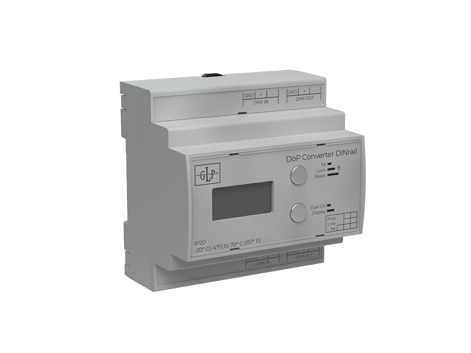 DoP Converter DINrail