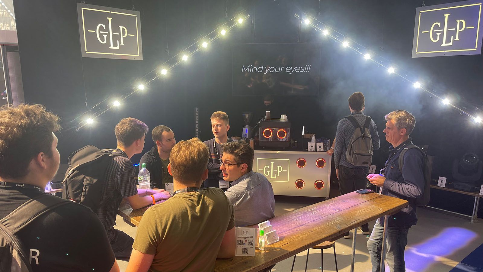 GLP welcomes PLASA audience with a blinding display