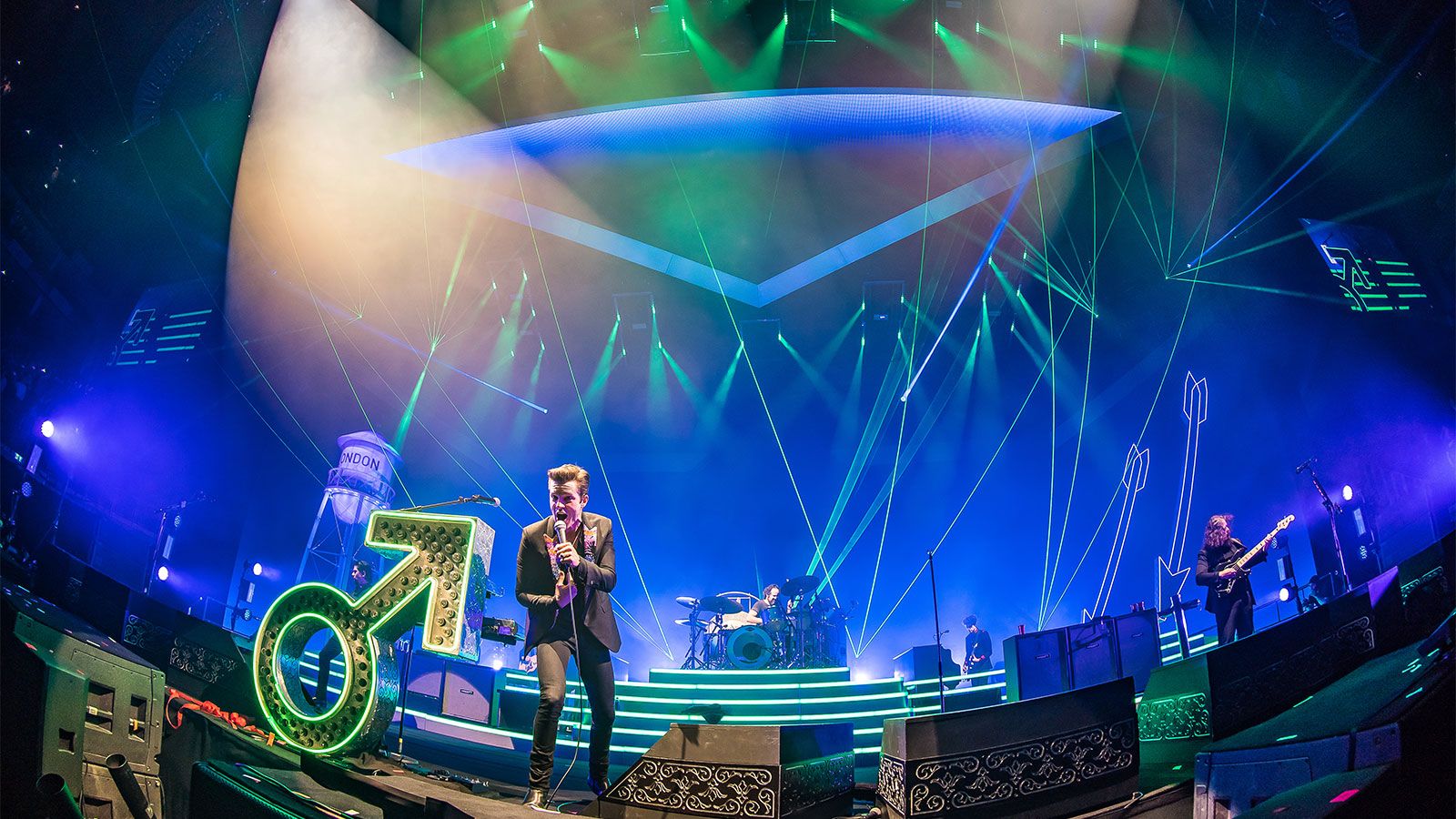 Eine Killer Lightshow für die Killers – mit GLP JDC1 und impression X4 Bars