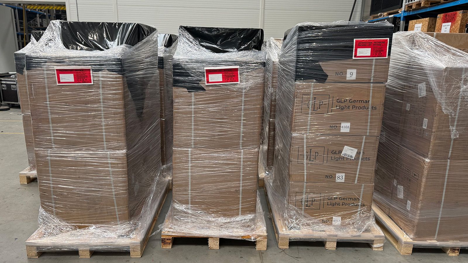 AV LIGHT liefert die ersten GLP JDC2 IP an TRANSCOLOR in Polen