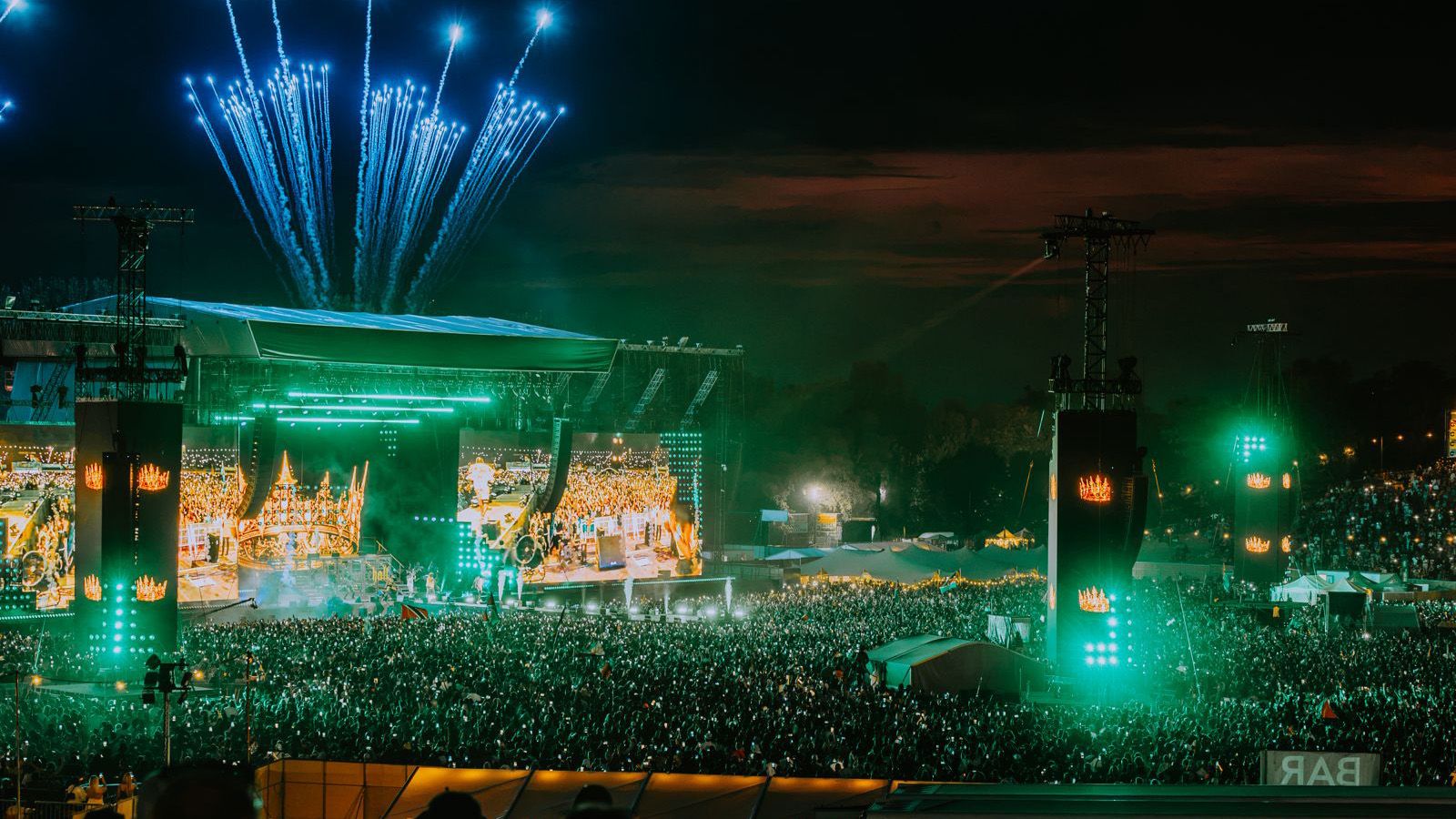 500 GLP X-PAR 12Z fixtures light Reggae Land’s main stage across sold-out weekend