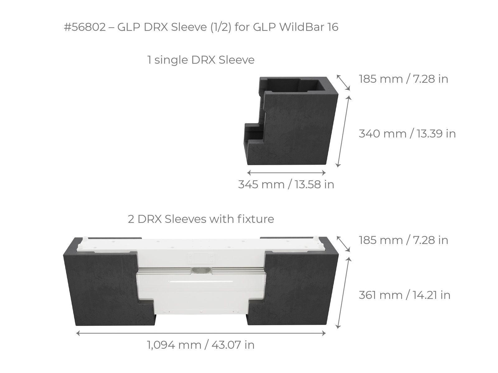 DRX Sleeve for WildBar 16